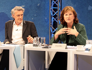 Dieter Moor, Ursula März (Foto ORF/Johannes Puch)