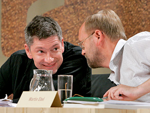 Klaus Nüchtern, Martin Klaus Nüchtern, Martin Ebel (Bild ORF/Johannes Puch)(Bild: ORF/Johannes Puch)