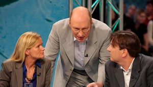IBP_Meike Feßmann, Burkhard Spinnen und Alain Claude Sulzer (Bild: ORF/Puch)