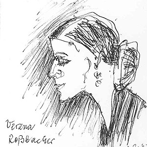 Verena Rossbacher (Skizze: Annelore Reski)
