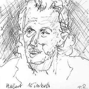 Hubert Winkels Skizze von Annelore Reski