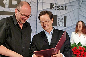 Guy Helminger, Peter Zurek (Bild: ORF - Johannes Puch)