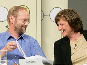 Martin Ebel, Ursula März (Bild: Johannes Puch)